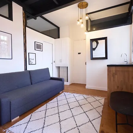 Un Cosy Au Coeur De 17 Batignolles , Monceau Апартаменты
